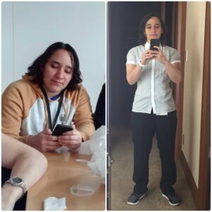 fernanda transformation - before and after
