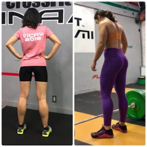 vicky transformation - before and after